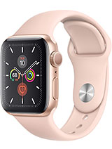 Best available price of Apple Watch Series 5 Aluminum in Belize