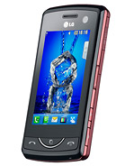 Best available price of LG KB775 Scarlet in Belize