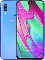 Best available price of Samsung Galaxy A40 in Belize