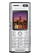 Best available price of Sony Ericsson K600 in Belize